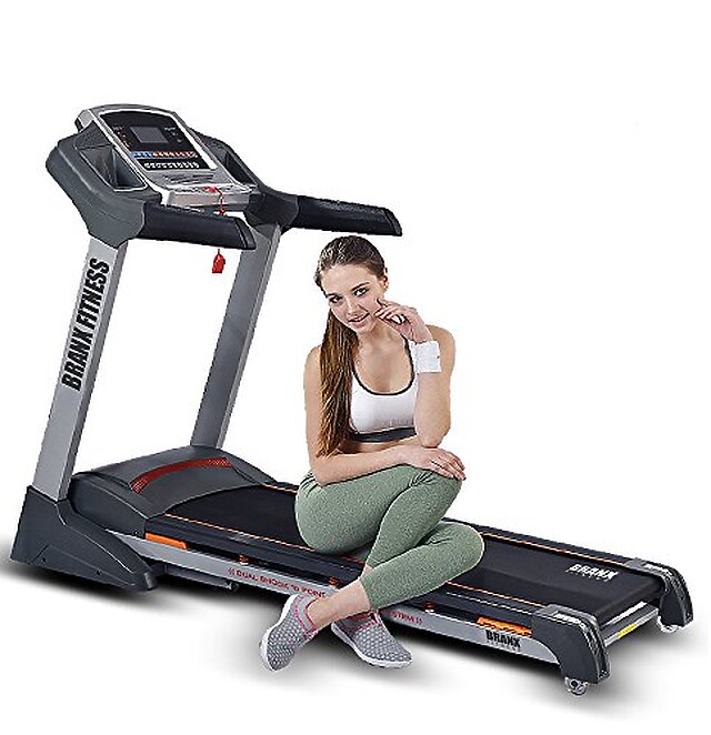 Branx Fitness Foldable 'Cardio Pro' Touchscreen Console Treadmill