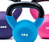Check out these Girls Kettlebells – in blue, purple and pink!