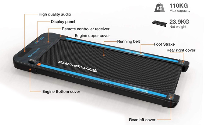 CitySports WP2 Walking Treadmill