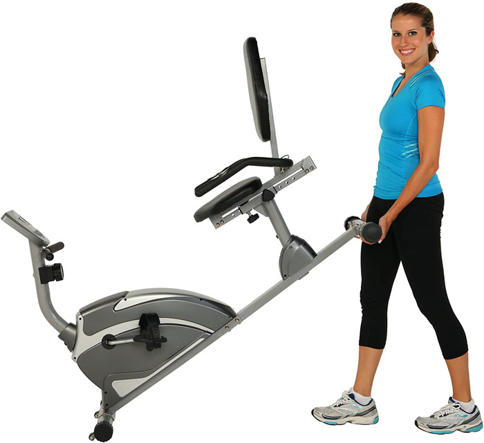 Exerpeutic 900XL - easy folds and transports well