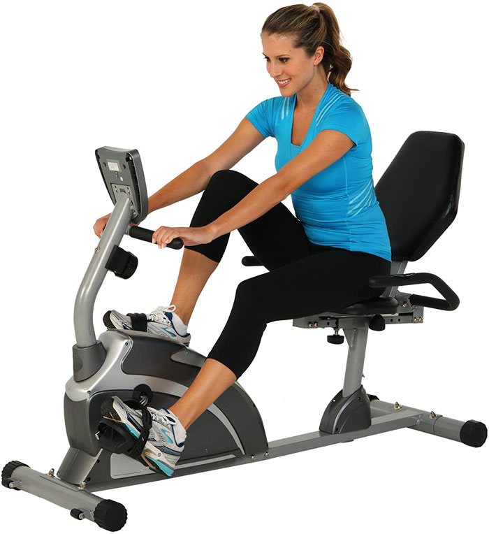 Exerpeutic 900XL - smooth and secure cycling motion