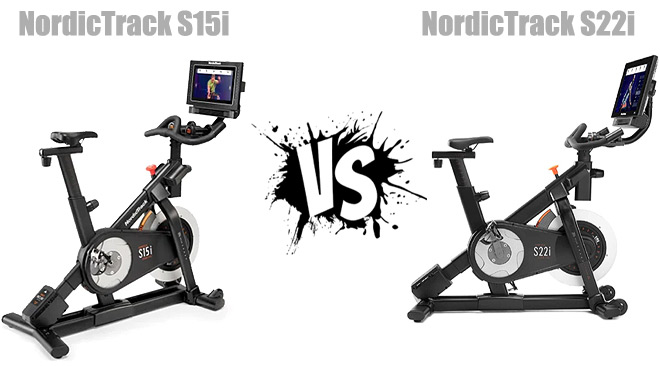 NordicTrack S15i vs S22i Studio Cycles