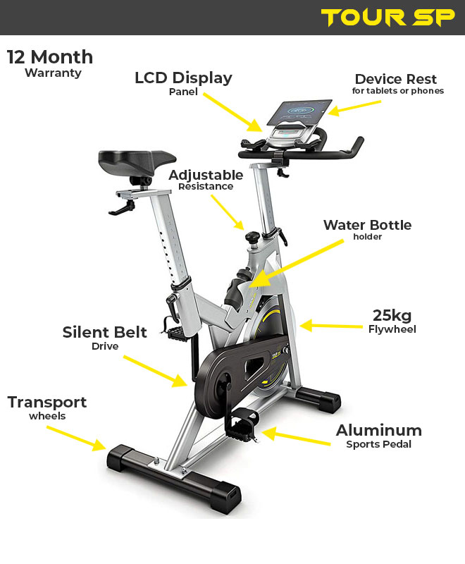 Bluefin exercise hot sale bike