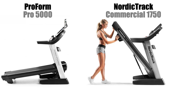 ProForm Pro 5000 vs NordicTrack 1750