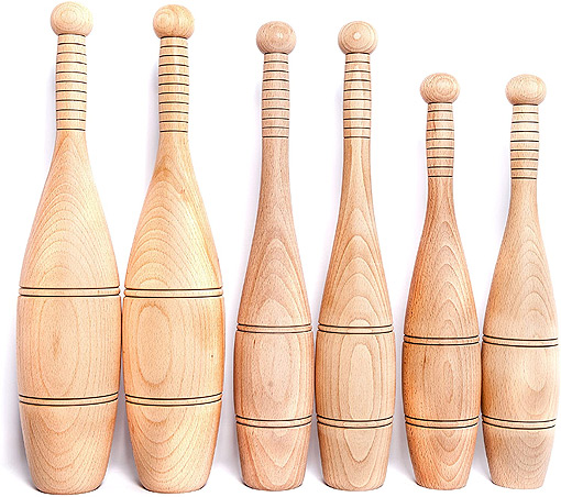 Stableford's Wooden Indian Clubs