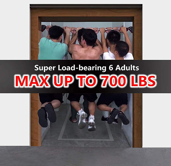 Wall mounted door pull up