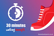 What are the benefits of 30 minutes of walking?