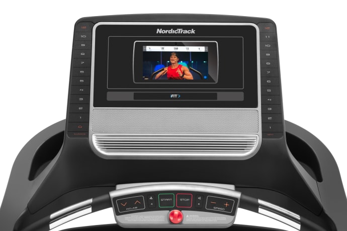 NordicTrack T 7.5 S Treadmill - console and touchscreen