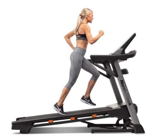 NordicTrack T 7.5 S Treadmill - powered incline