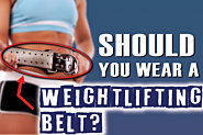 Should you wear a weightlifting belt?