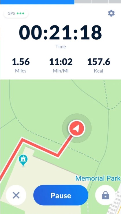 Step counter app
