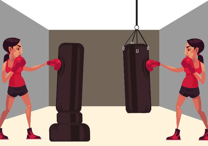 difference between Free Standing vs Hanging Punch Bags