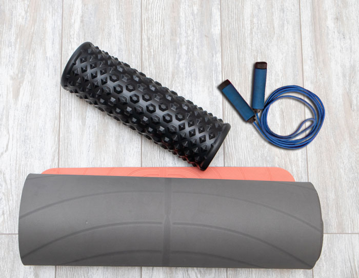 10 Home Gym Essentials for Under £100 - warming up and cooling down