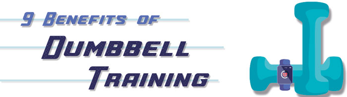 9 Benefits of Dumbbell Training - strip img