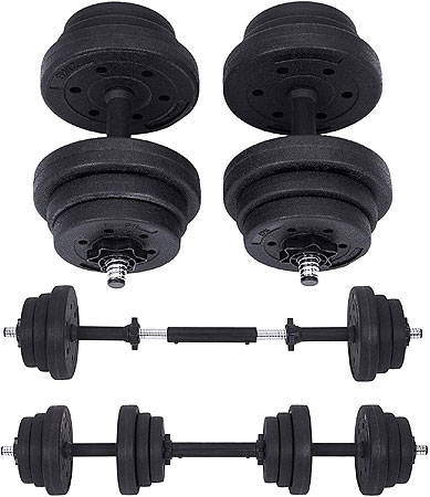 Are concrete dumbbells safe