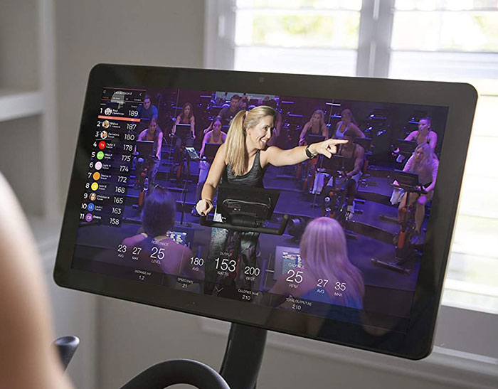Echelon Smart Connect Bike EX-5S Review - Display