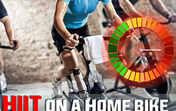 High Intensity Interval Training on a Home Bike - featured image