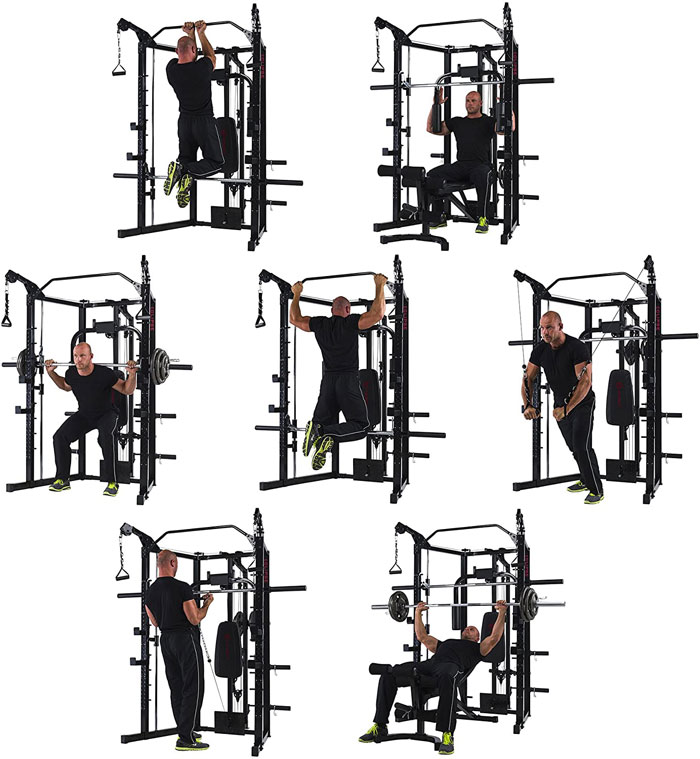Marcy Home Gym - Exercise stations