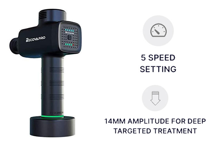 The Recovapro Massage Gun SE Review - Amplitude RPM and Speed