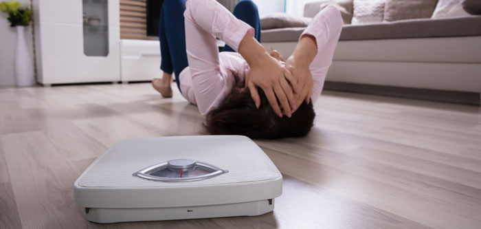 Weighing and mental health