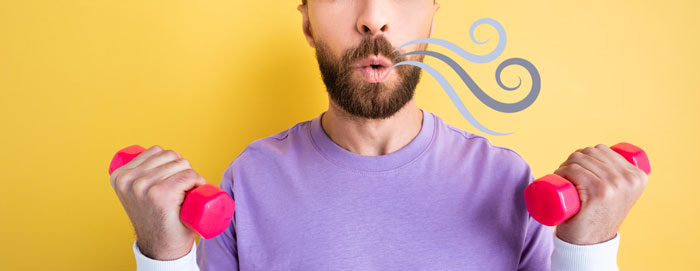 How to Breathe when Lifting Weights - recovery breathe