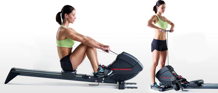 Proform's 440R Rower - Variable workout features