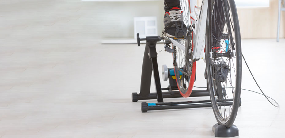 Turbo Trainer on bike