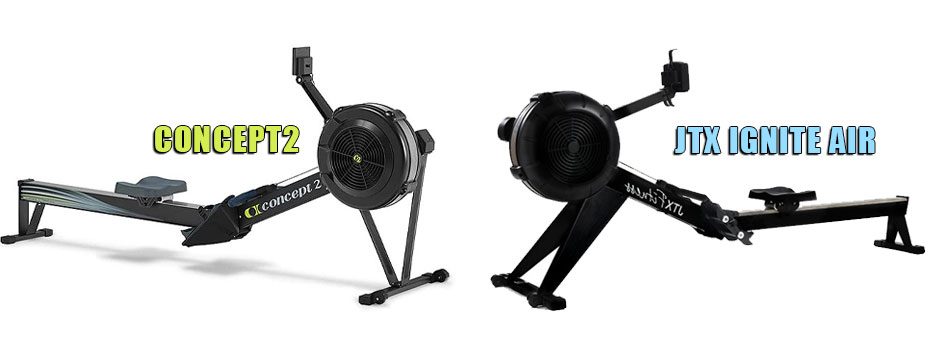 JTX Ignite Air vs Concept 2 - Build Quality