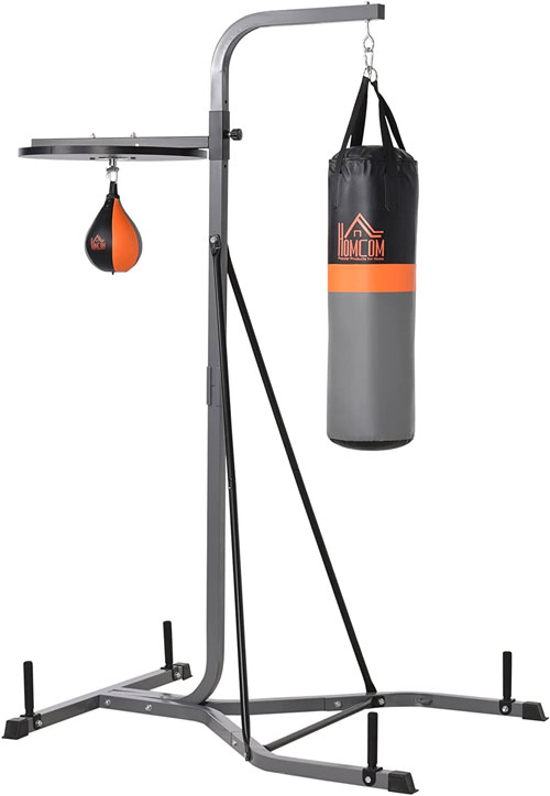 HOMCOM Freestanding Heavy Bag Frame