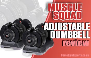 MuscleSquad Adjustable dumbbell - featured image