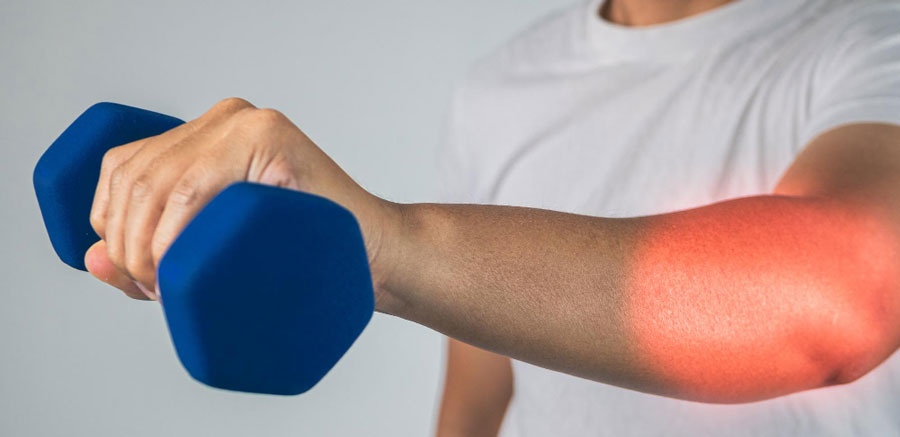 Bad lifting dumbbell - serious injury