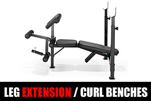 Best of Both Worlds: Weights Benches With Leg Extension