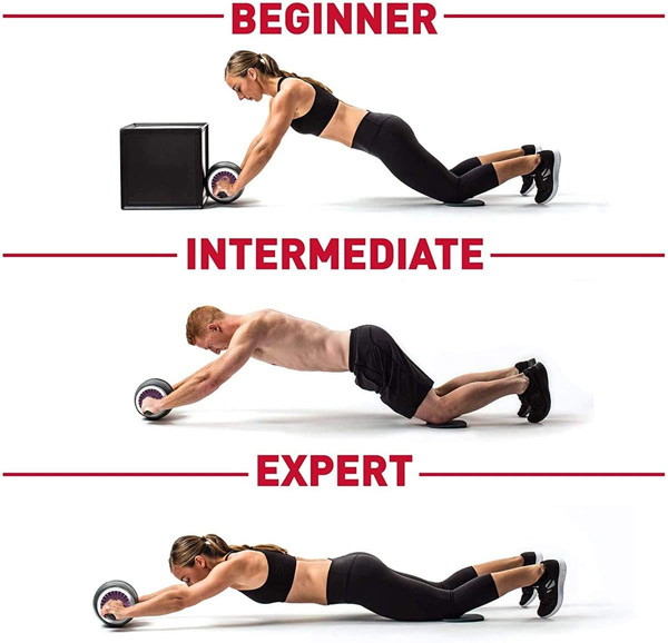 Ab wheel for core workouts