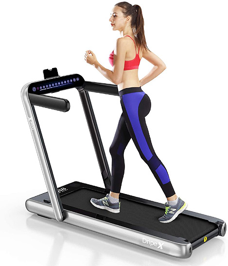 Dripex 2 in 1 Folding Treadmill