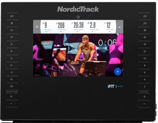 NordicTrack S10i Screen