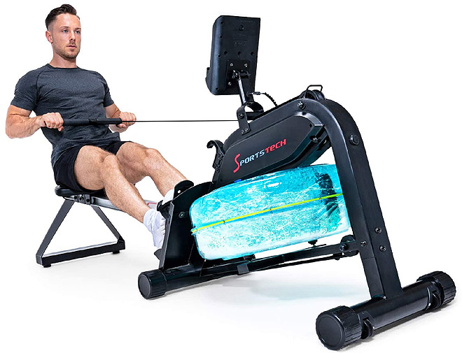 Sportstech Premium Water Rowing Machine