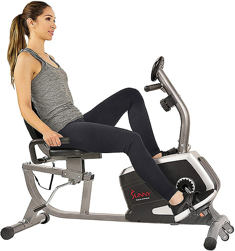 Sunny Health and Fitness Recumbent Bike