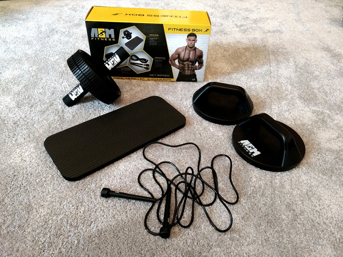 Fitness Box (Ab Wheel Roller) Kit Review