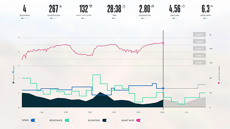 FreeStride FS5i Stats