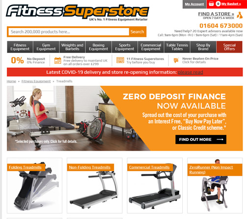 where to buy treadmills in store